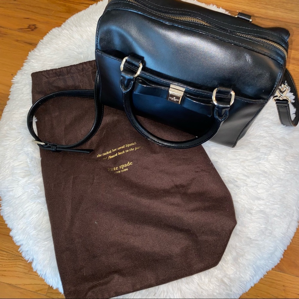 kate spade Black Leather Crossbody Bag - Picture 16 of 16